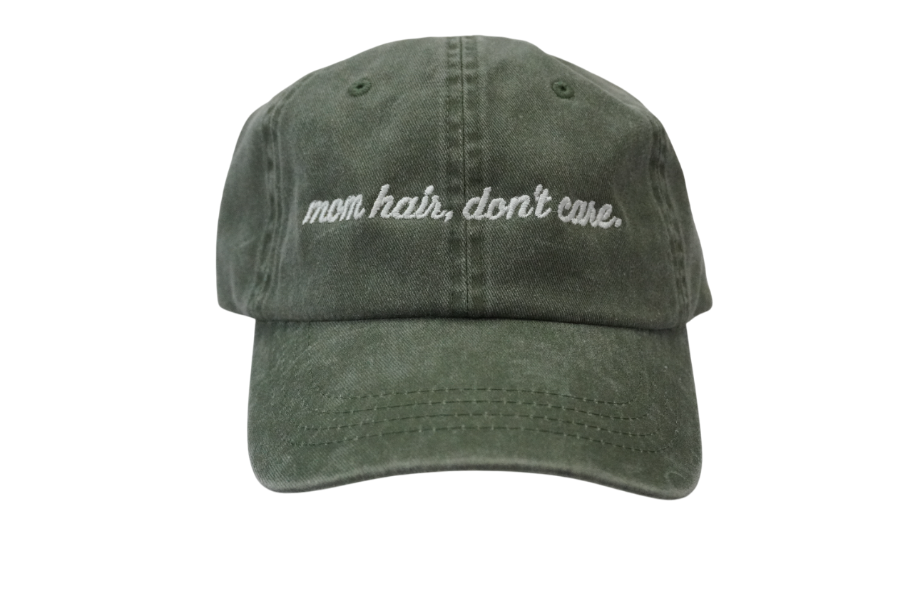 Mom hair, don't care